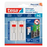 Clous adhésif Tesa pour carrelage - Lot de 2