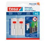 Clous adhésif Tesa pour carrelage - Lot de 2