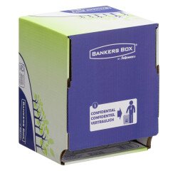Papelera de reciclaje Bankers Box de Fellowes para sobremesa 16 L FastFold
