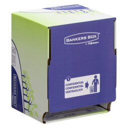Papelera de reciclaje Bankers Box de Fellowes para sobremesa 16 L FastFold