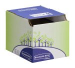 Papelera de reciclaje Bankers Box de Fellowes para sobremesa 16 L FastFold