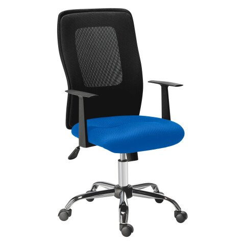 Silla de oficina Seattle azul