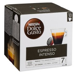 Café Nescafé Expresso Intenso Dolce Gusto - Caja de 30 dosis