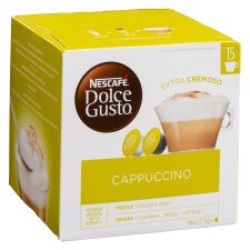 Capsules de café Nescafé Dolce Gusto Cappuccino - Boîte de 15 + 15