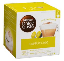 Kaffeekapseln Nescafé Dolce Gusto Kaffee Cappuccino -  Pack von 15 + 15