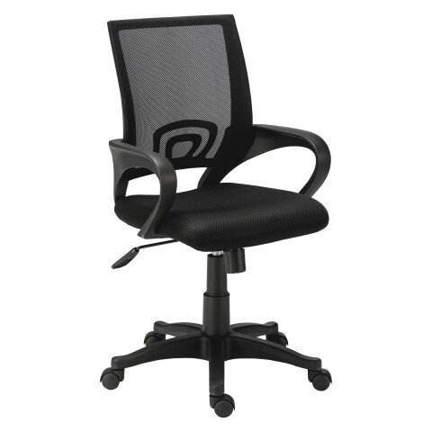 Silla de oficina Spring negra