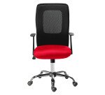 Silla de oficina Seattle roja