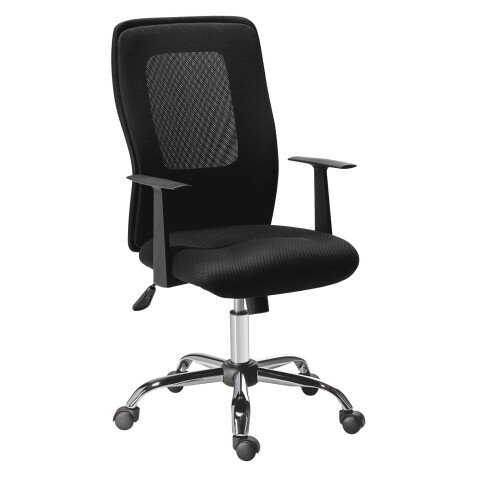 Chaise de bureau assise tissu, dossier maille Net Mesh