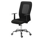 Chaise de bureau assise tissu, dossier maille Net Mesh