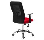 Silla de oficina Seattle roja