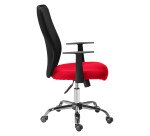 Silla de oficina Seattle roja