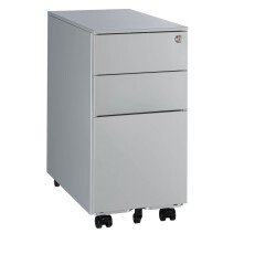 Cajonera metálica móvil 3 cajones - An. 30 cm Bruneau