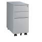 Mobile drawer cabinet metal 3 drawers small width Bruneau 