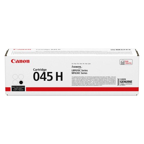 Tóner negro de alta capacidad Canon 045H para impresora láser