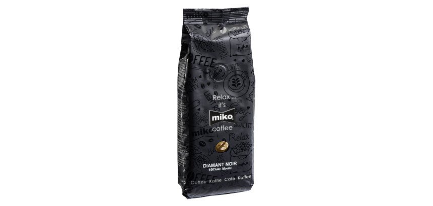 Café moulu Diamant Noir Miko - Paquet de 250 g