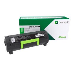Toner Lexmark 51B2000 noir pour imprimante laser