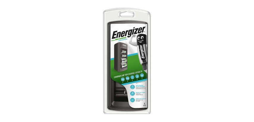 Energizer chargeur de 4 piles accus AA/LR06, AAA/LR03