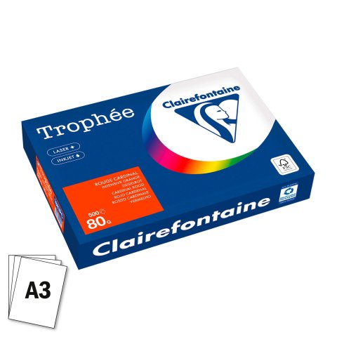Papel Clairefontaine A3 Naranja