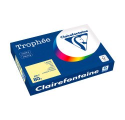 Papel Clairefontaine A3 de colores Pastel - Paquete de 500 hojas