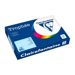 Papier couleur A3 80 g Clairefontaine Trophée couleurs pastel - Ramette de 500 feuilles