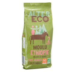 Café moulu Bio Alter Eco Ethiopie - Paquet de 260 g