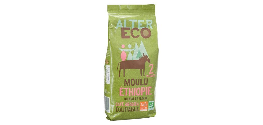Café moulu Ethiopie Alter Eco - Paquet de 260 g