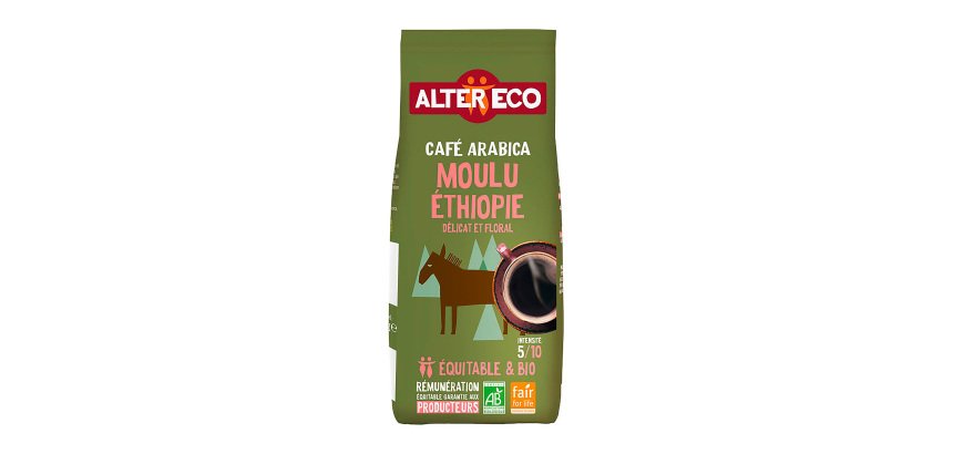 Café moulu Ethiopie Alter Eco - Paquet de 260 g