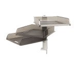 Colonne pivotante 3 corbeilles à courrier Exacompta