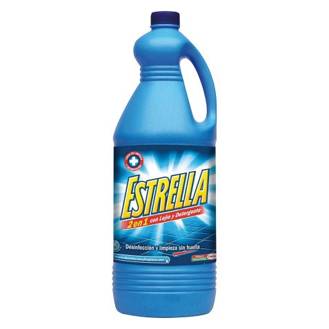 Lejía y detergente Estrella - botella 2,87 Litros