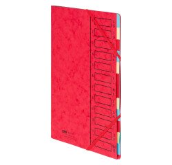 Trieur carte Emey Eco 12 divisions couleur