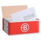 Pack 500 enveloppes blanche 110 x 220 mm Bruneau 80 g avec fenêtre + 500 OFFERTES