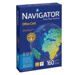 Papel blanco A4 160 g Navigator Office Card - paquete de 250 hojas