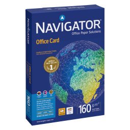Papel blanco A4 160 g Navigator Office Card - paquete de 250 hojas