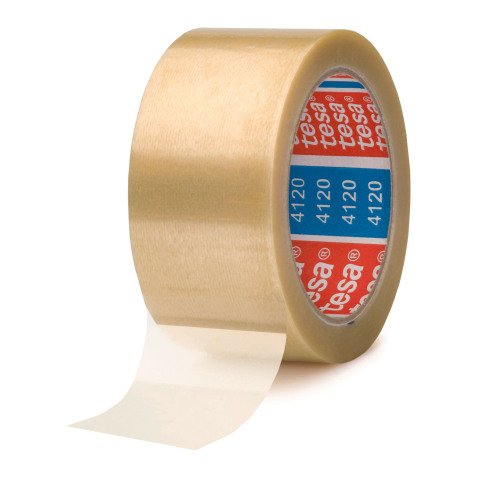 Ruban adhésif havane PVC Tesa 50 mm x 66 m