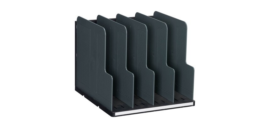 Sorter 5 compartments Exacompta Modulotop color