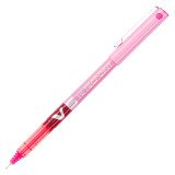 Stylo roller Pilot Hi-tecpoint V5 à capuchon pointe 0,5 mm - écriture fine rose