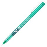 Stylo roller Pilot Hi-tecpoint V5 à capuchon pointe 0,5 mm - écriture fine vert