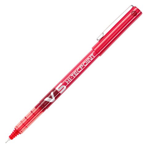 Roller Pilot Hi-Tecpoint V5 Rojo