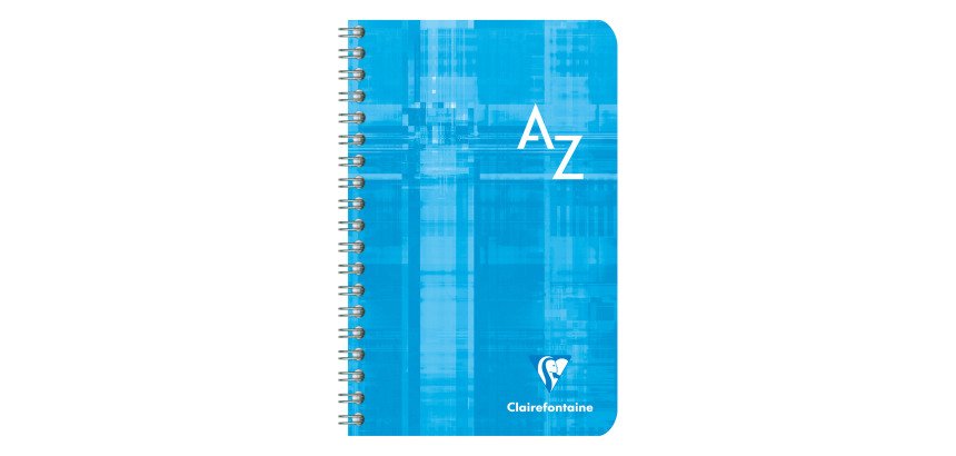 Répertoire spirale Clairefontaine Metric format 11 x 17 cm 100 pages