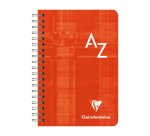 Listín telefónico Alfabético espiral Clairefontaine Metric 9,5 x 14 cm 100 páginas