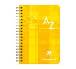 Listín telefónico Alfabético espiral Clairefontaine Metric 9,5 x 14 cm 100 páginas