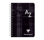 Listín telefónico Alfabético espiral Clairefontaine Metric 9,5 x 14 cm 100 páginas