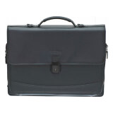 Business briefcase with 3 bellows 