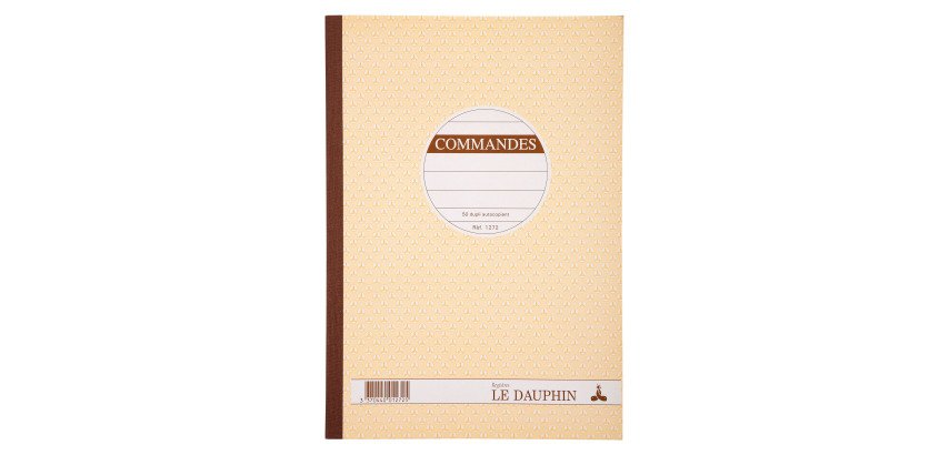 Manifold commande Le Dauphin autocopiant 21 x 29,7 cm 50 pages double exemplaires