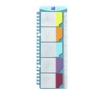 Onglet adhésif repositionnable manuel couleurs assorties OXFORD - Lot de 25