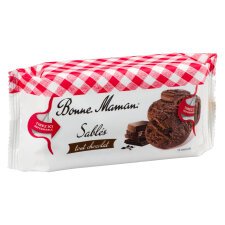 Bonne Maman shortbread cookies with chocolate - Bag of 150 g