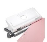 Perforateur de bureau 6 trous Rapesco pour organiseurs et agendas, capacité 10 feuilles - blanc