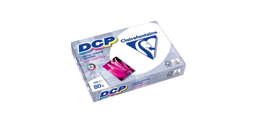 Paper A4 white 80 g Clairefontaine DCP - Ream of 500 sheets