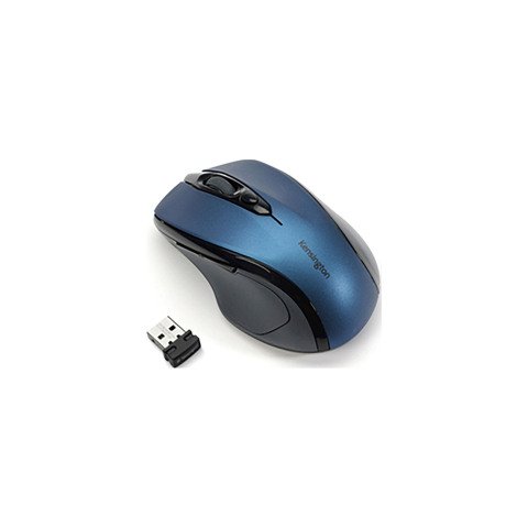 Ratón óptico Kensington Pro Fit inalámbrico mediano Azul