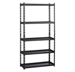 Estantería industrial Concepto - baldas métalicas con bordes